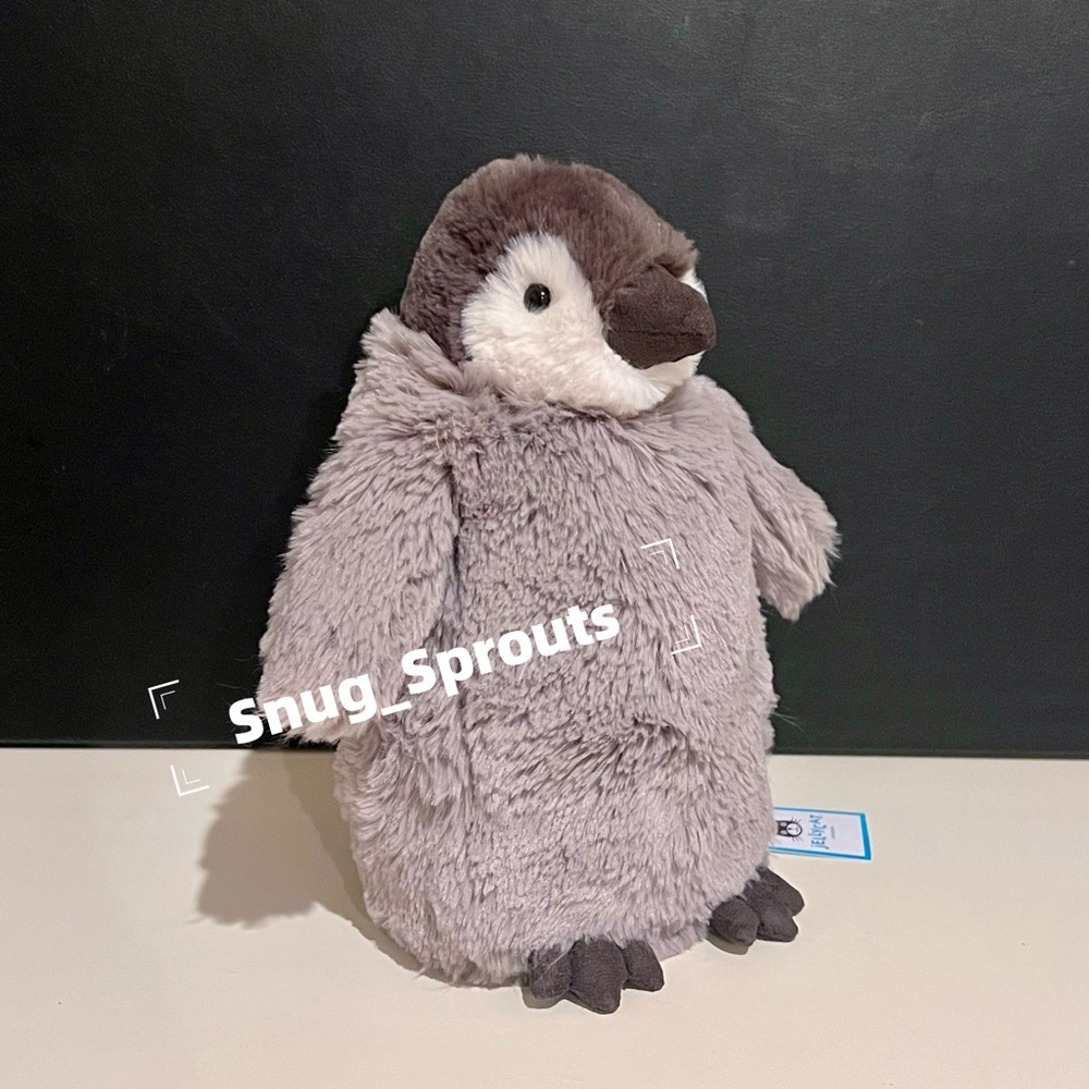 AUTHENTIC‼️Retired Jellycat little Percy Penguin 9“- NWT RARE, FAST SHIPPING!